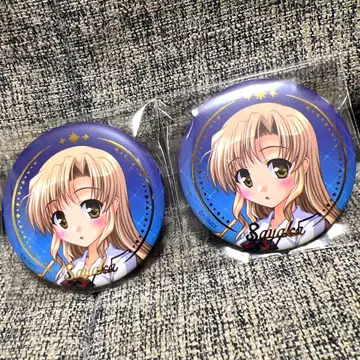 새벽보다 푸른 밤 호즈미 사야카 블라인드 랜덤 캔뱃지 2개