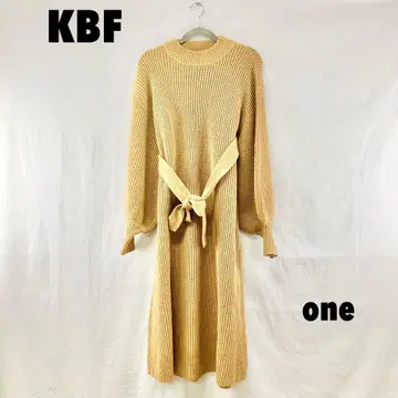 W0555S KBF 니트 원피스