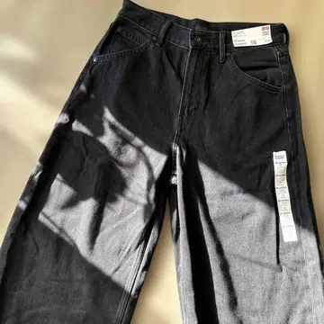 UNIQLO 배기 커브 청바지 25인치 인심 67cm