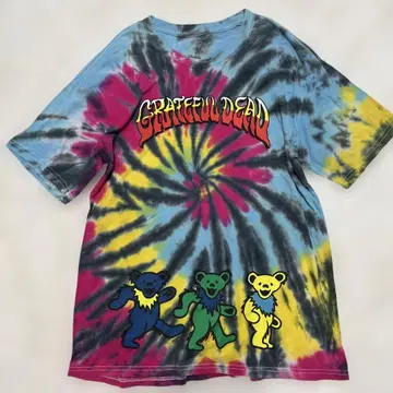 GRATEFUL DEAD 그레이트풀 데드 컬러풀 곰 L