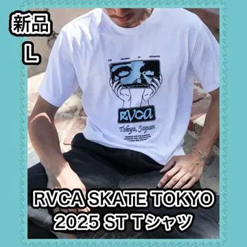 RVCA 루카 SKATE TOKYO 2025 ST 티셔츠 L 새상품