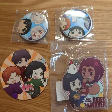 Fate Zero 캔뱃지 아크릴 스탠드 등 4개 세트