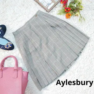 새상품급 Aylesbury 플리츠 스커트 (XXS) 체크
