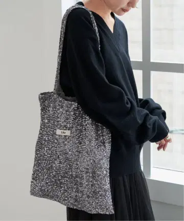 [미사용 새상품] Spick&Span/Uhr 우어 Spangle 토트백
