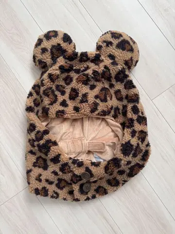레오파드 무늬 디즈니 팬캡 크리스마스 디즈니씨 랜드 미키