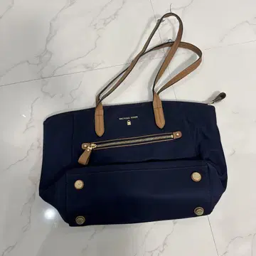 MICHAEL KORS 네이비 토트백