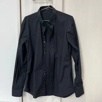 5351 POUR LES HOMMES 블랙 긴팔 셔츠
