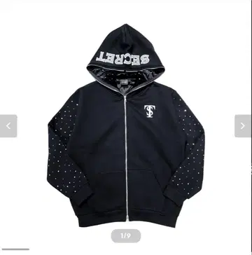 SECRET -Starlight Zip Hoodie- BLACK