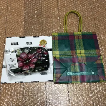 페일러 파우치 미사용 새상품 쇼핑백 포함 FEILER 파우치