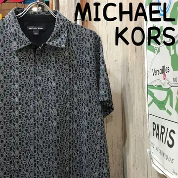 MICHAELKORS 마이클코어스 반팔 풀오버 셔츠 L (1838)