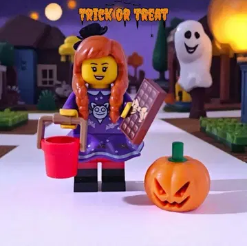 레고 미니 피규어 할로윈 걸 Trick or Treat