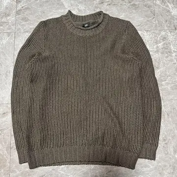 H&M 올리브 브라운 니트 스웨터 [ 273 ]