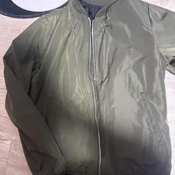 ZARA MAN MA-1 자켓 M 올리브