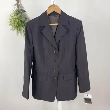 T1185 레일로드 자켓 새상품 M 그레이 브라운 깔끔한 긴팔