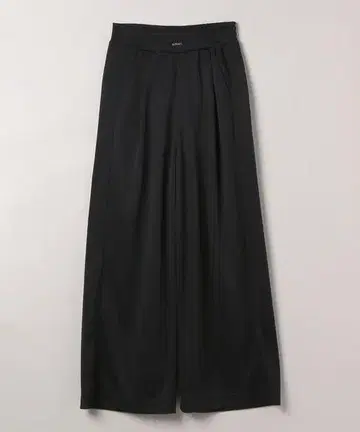 JEANASIS/허리 개더 와이드 팬츠