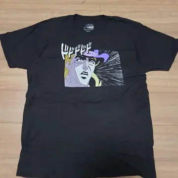 JoJo's Bizarre Adventure T셔츠 XL 블랙
