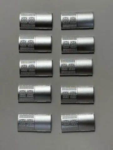 포폰데타 오다큐 전철 5000형 에어컨 부품 10개 N게이지 철도 모형