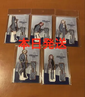 영화 걸즈밴드크라이 이어지는 아크릴 스탠드 전 5종 세트
