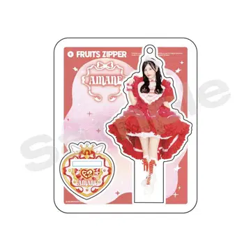 츠키아시 아마네 아크릴 스탠드 FRUITSZIPPER 하트 의상