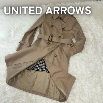 UNITED ARROWS 라이너 포함 트렌치 코트 베이지 38 M 사이즈