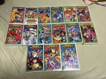디지몬 어드벤처 VHS 세트