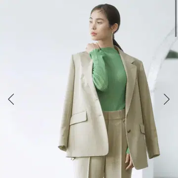 ROPE [ 가을에도 사용 가능 ] 슬라브 트위드 블레이저 테일러드 자켓