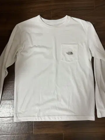 THE NORTH FACE 화이트 M 긴팔 티셔츠