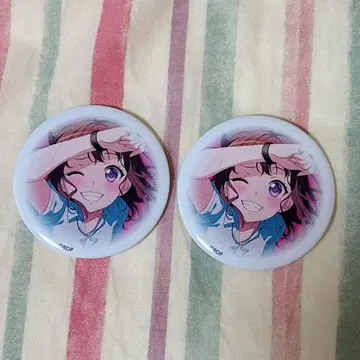 뱅드림 신자와 수전 캔뱃지 Poppin'Party 포피파 토야마 카스미