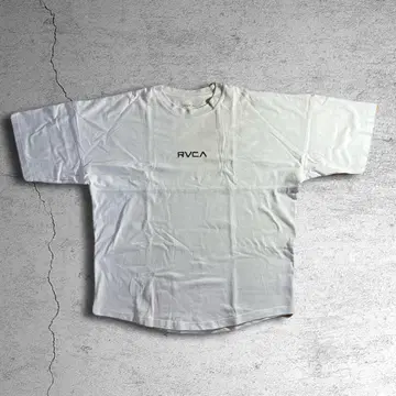 RVCA 티셔츠 화이트 스트릿 서퍼 구제 의류 M