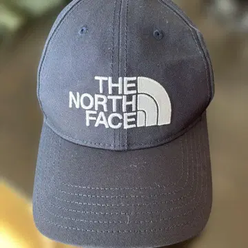 THE NORTH FACE 캡 네이비 자수 로고