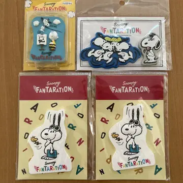 스누피 FANTARATION 마그넷 4개 세트
