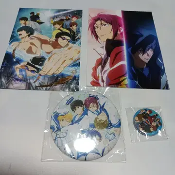 Free! 캔뱃지 엽서