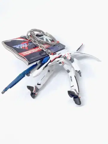 마크로스F 라지 사이즈 키링 VF-25F 알토기 (가워크 형태)
