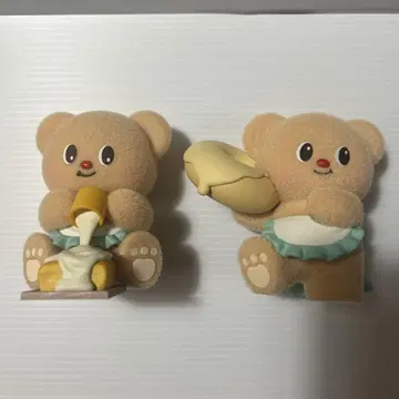 Butterbear 버터베어 피규어 2개 세트