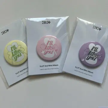 ILLIT I'll like you 캔뱃지