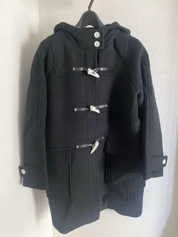 후드 부착 더플 코트