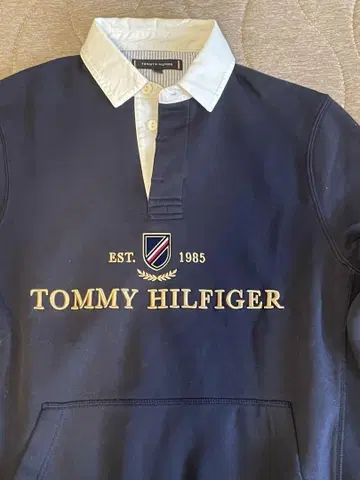 TOMMY HILFIGER 네이비 라거 셔츠