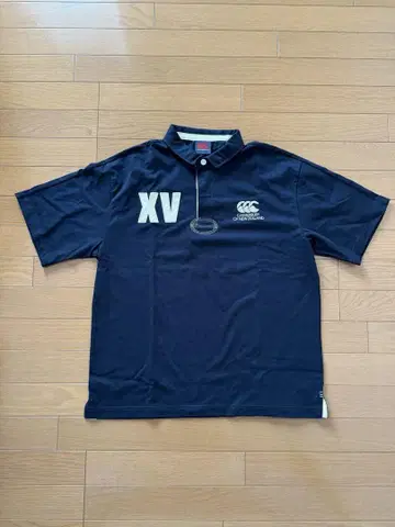Canterbury XV 피케 셔츠 L 사이즈 네이비