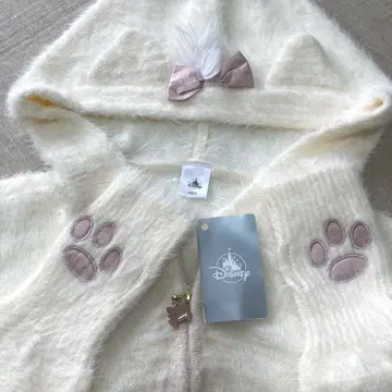 Xmas 세일 디즈니 스토어 마리 샤기 니트 후드티 프리 사이즈