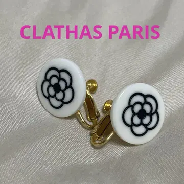 새상품급 CLATHASPARIS 귀찌 꽃