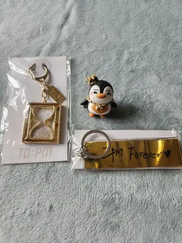 펭귄 캐릭터 키링 세트