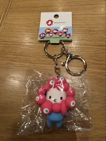 새상품 미야쿠미야쿠 나리키리 입체 마스코트 컬러 키링 포차코