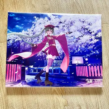 하츠네 미쿠 센본 벚꽃 캔버스