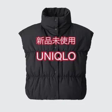 미사용 새상품 UNIQLO 유니클로 다운 크롭 베스트