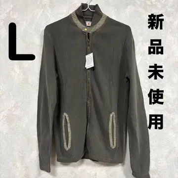 새상품 하우스 오브 블루스 와플 원단 가디건풍 자켓 카키 가을 L