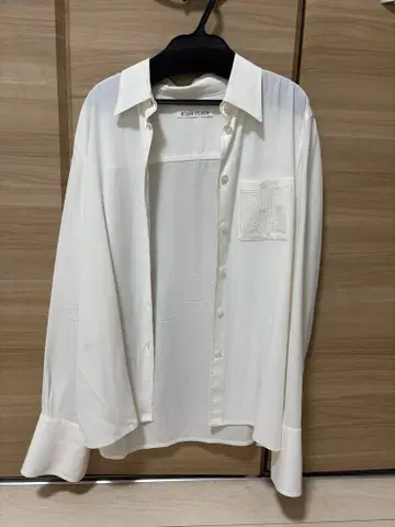 플라주 자수 레이온 셔츠