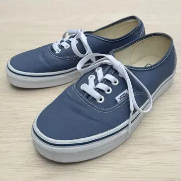 VANS 오센틱 23.5 네이비 블루 US5.5 여성용