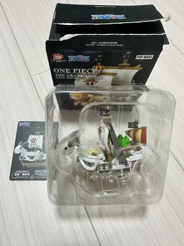 새상품 POP MART ONE PIECE 그랜드 라인 고잉 멜리호