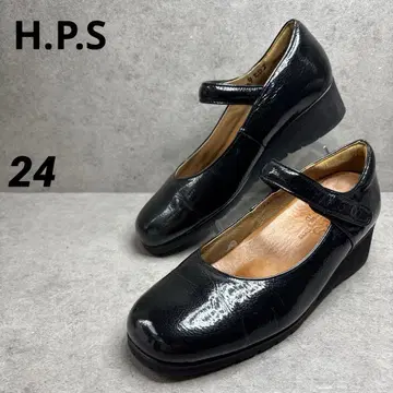 H.P.S 컴포트 슈즈 에나멜 멜리 제인 펌프스 블랙 24