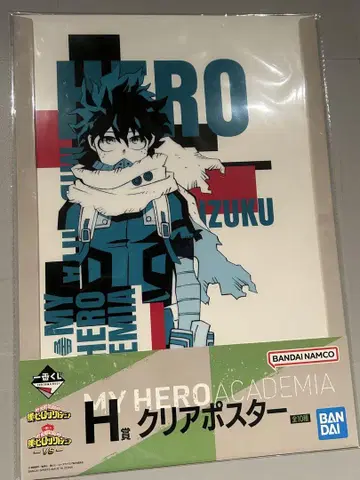나의 히어로 아카데미아 클리어 포스터 4장 세트
